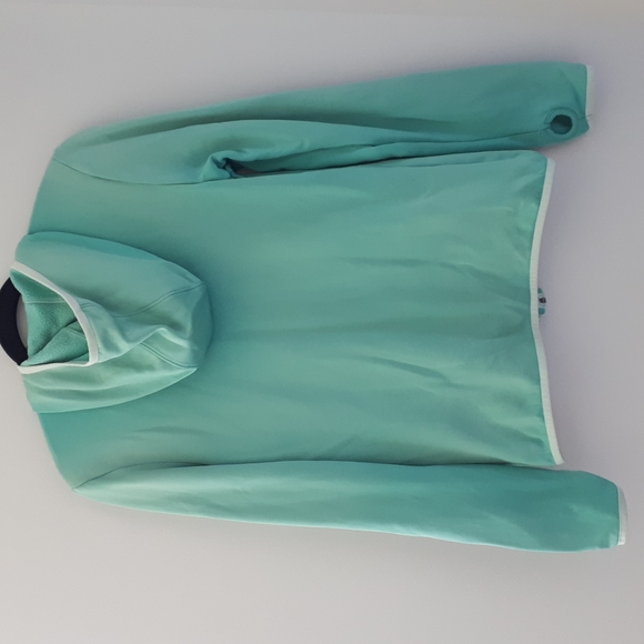 Fleecy minty green Merrell zip hoodie - Picture 2 of 6